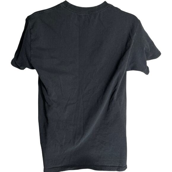 Big Bang Theory Tee Shirt Size M Faded Black Baginza Short Sleeves Cotton FLAW - Picture 2 of 5